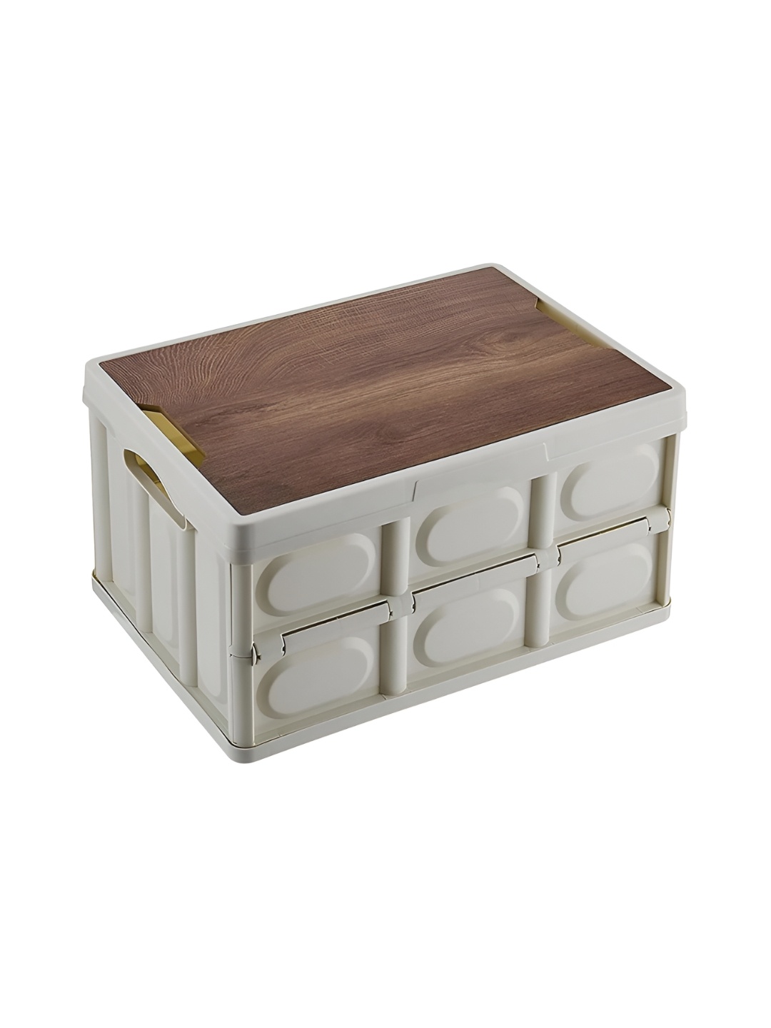 

HOUSE OF QUIRK White Regular Multi-Utility Rectangular Collapsible Organiser