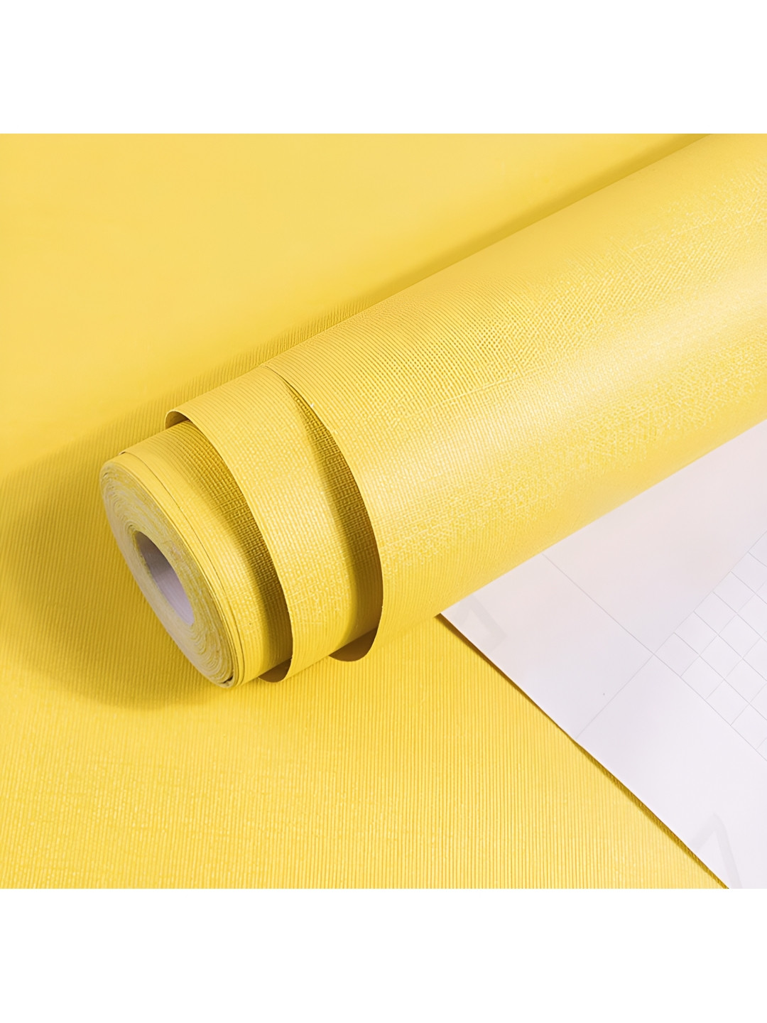 

HOMEMATES Unisex Yellow Self Adhesive Waterproof Wallpaper