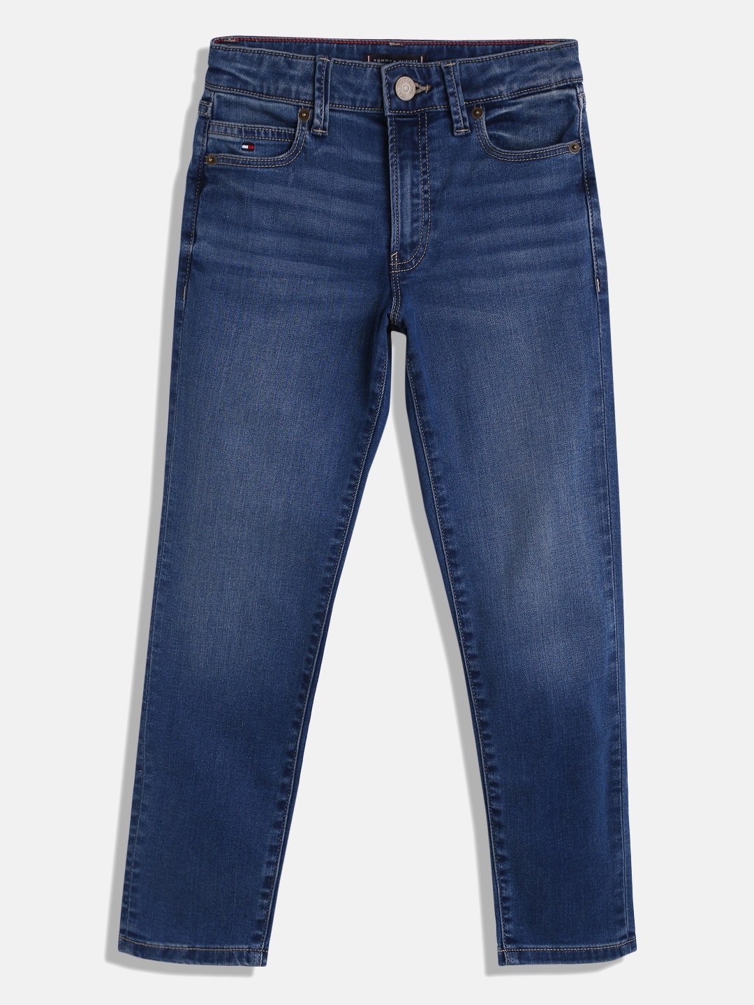 

Tommy Hilfiger Boys Light Fade Mid-Rise Jeans, Blue