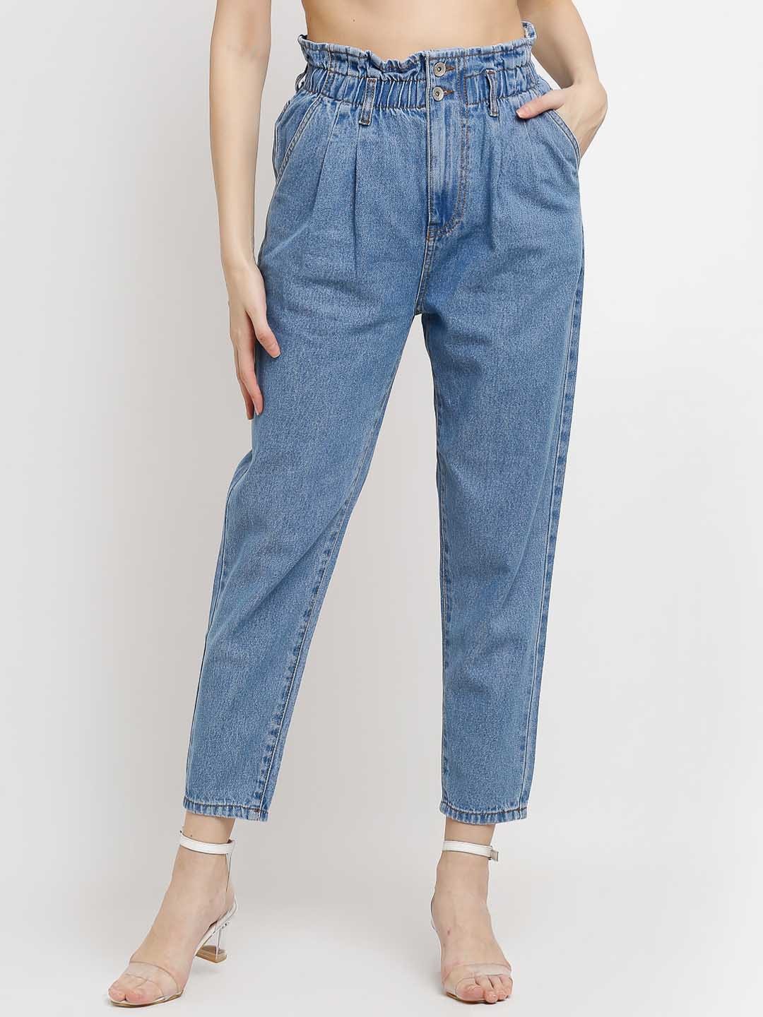 

Global Republic Women Comfort High-Rise Stretchable Jeans, Blue