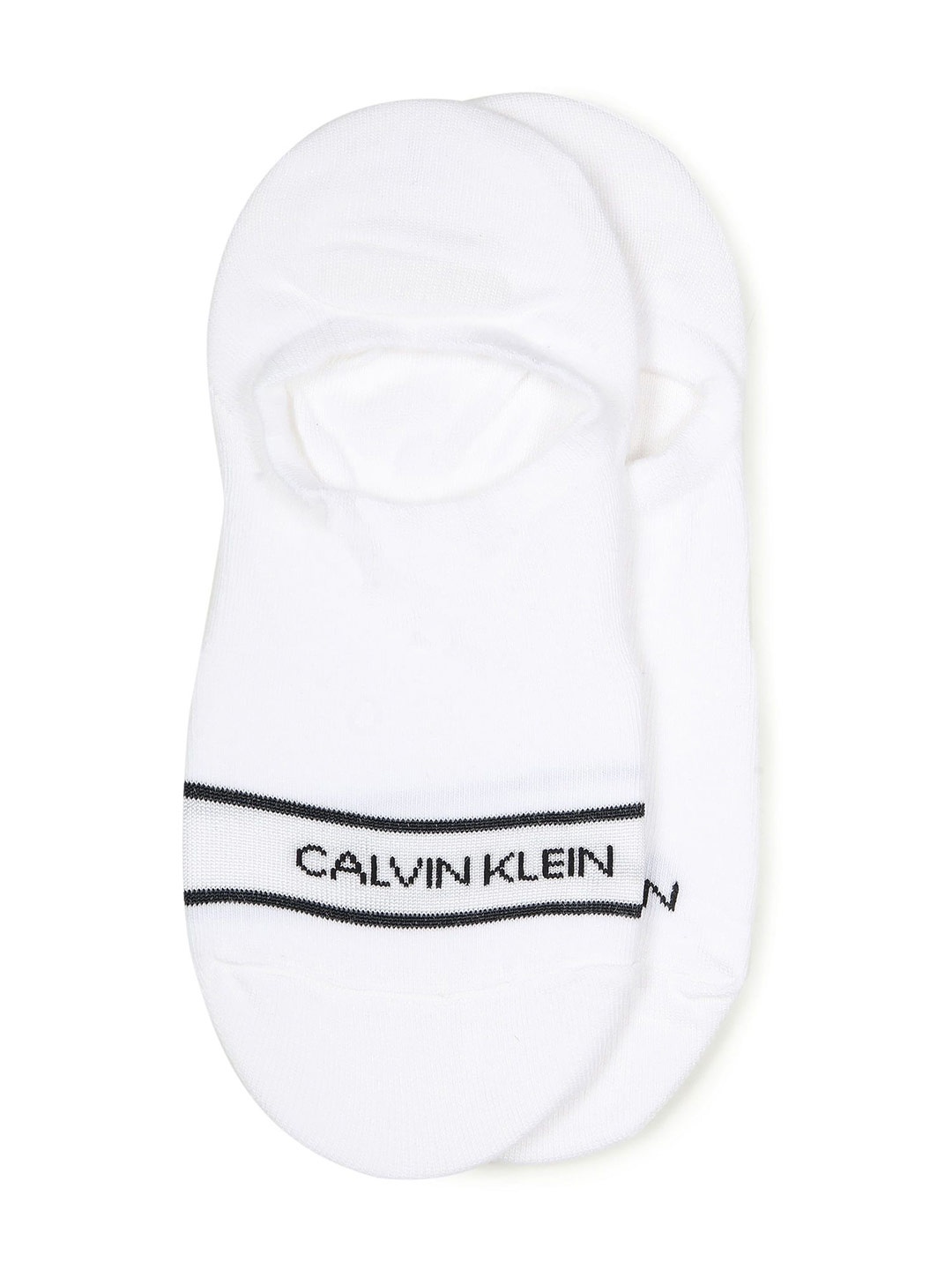 

Calvin Klein Women Pack Of 2 Cotton Shoe Liner Socks, White