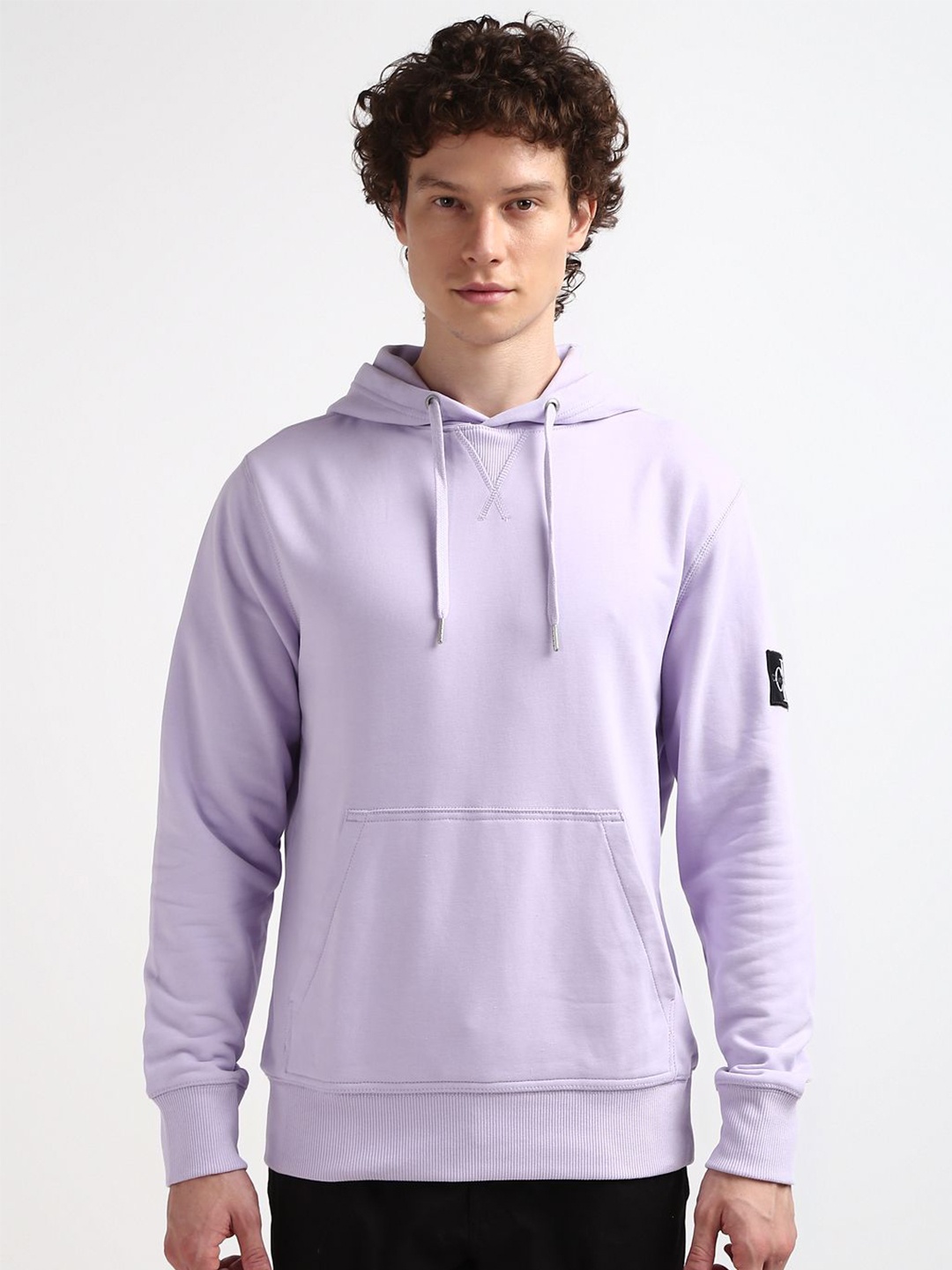 

Calvin Klein Jeans Men Hooded Sweatshirt, Purple