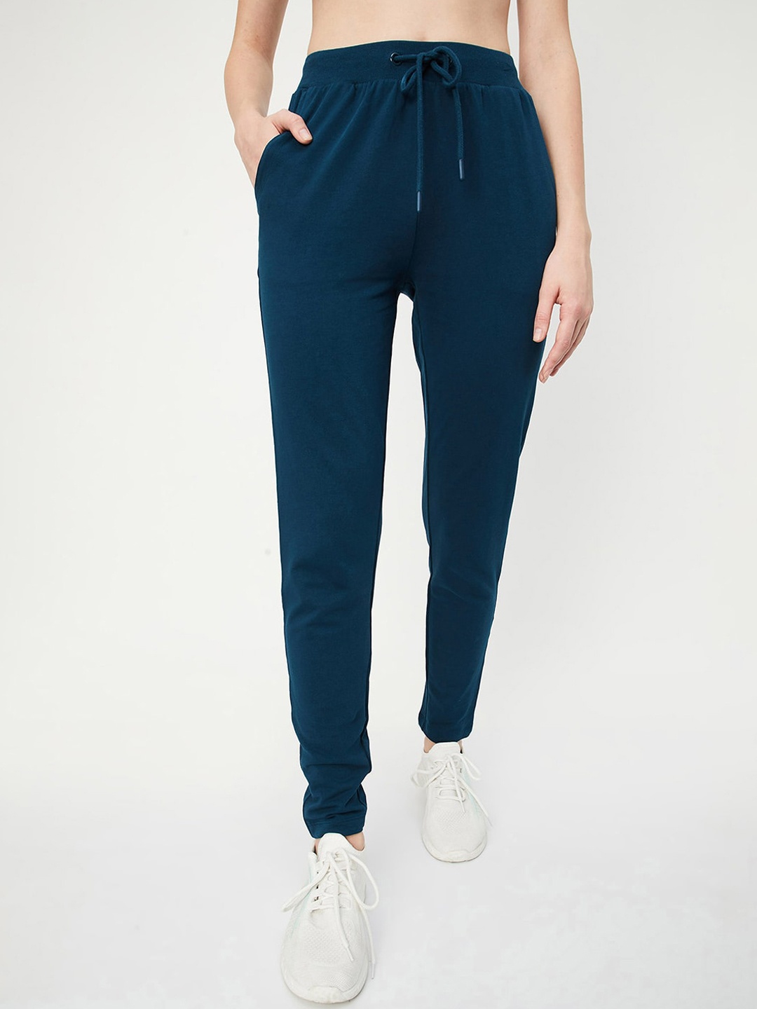 

max Women Regular Fit Track Pants, Blue