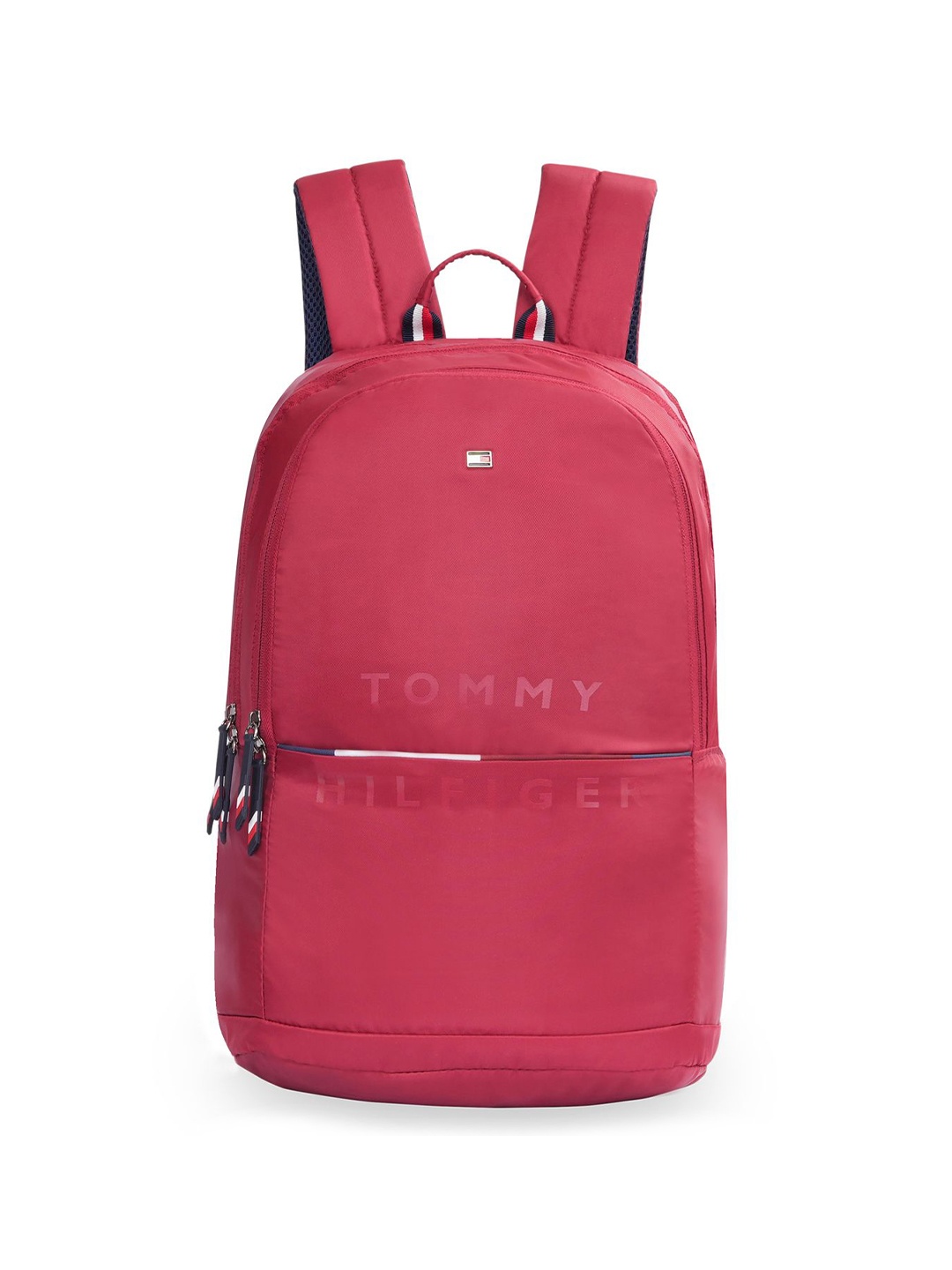 

Tommy Hilfiger Unisex 14 Inch Laptop Ergonomic Backpack, Burgundy