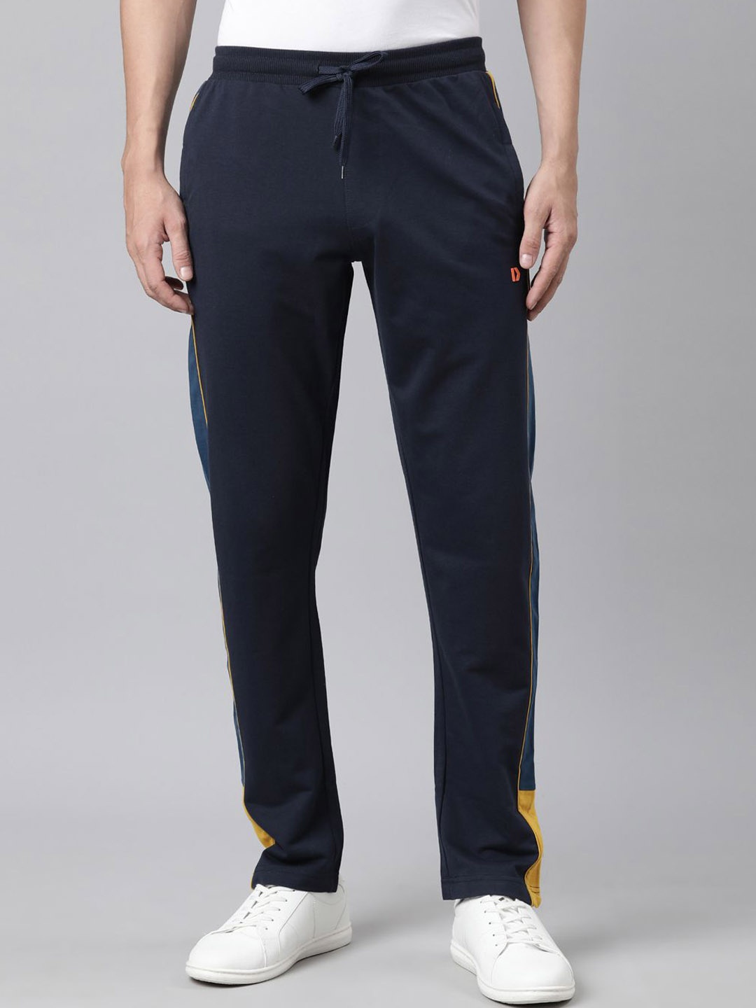 

DIXCY SCOTT Men Solid Track Pants, Blue