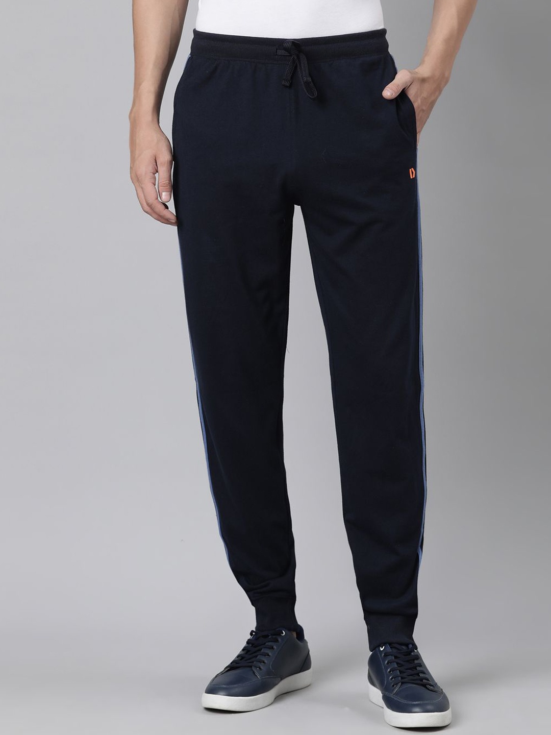 

DIXCY SCOTT Men Regular Fit Joggers, Blue