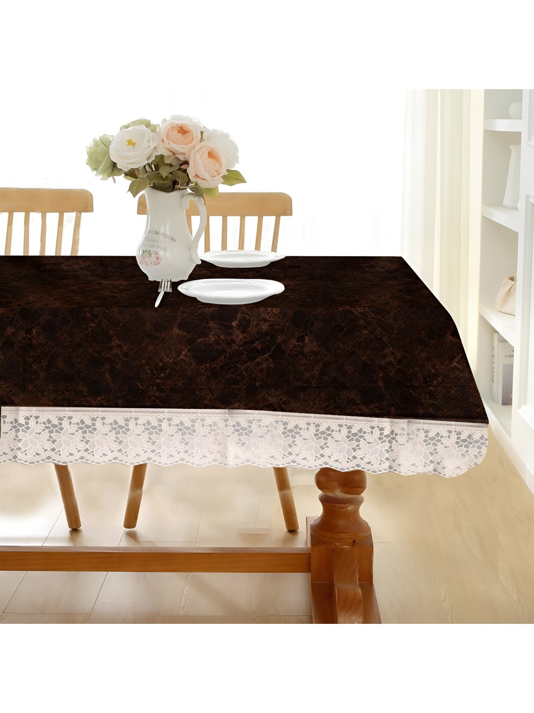 

CASA-NEST Brown Plastic 8-Seater Table Cover