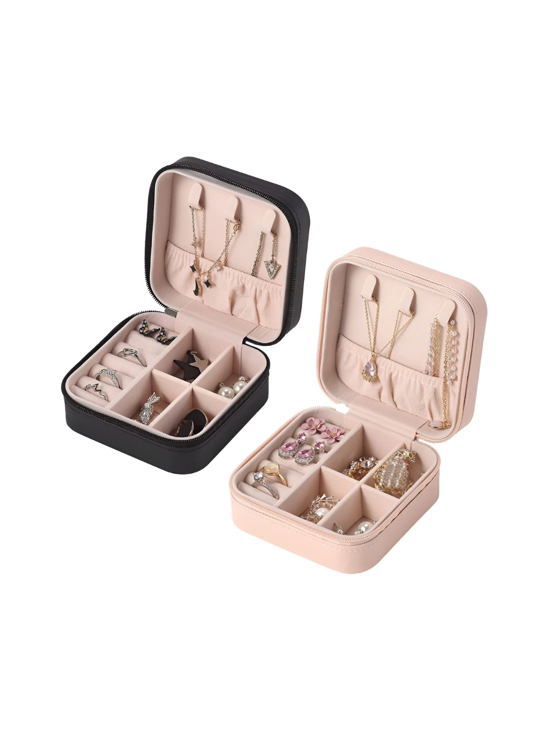 

YouBella Black Set of 1 Regular Jewellery Organiser