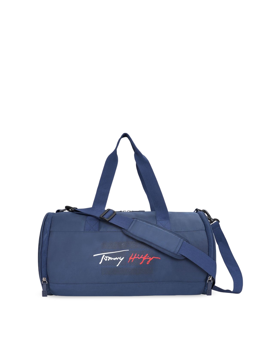 

Tommy Hilfiger Unisex Small Sports or Gym Duffel Bag, Navy blue