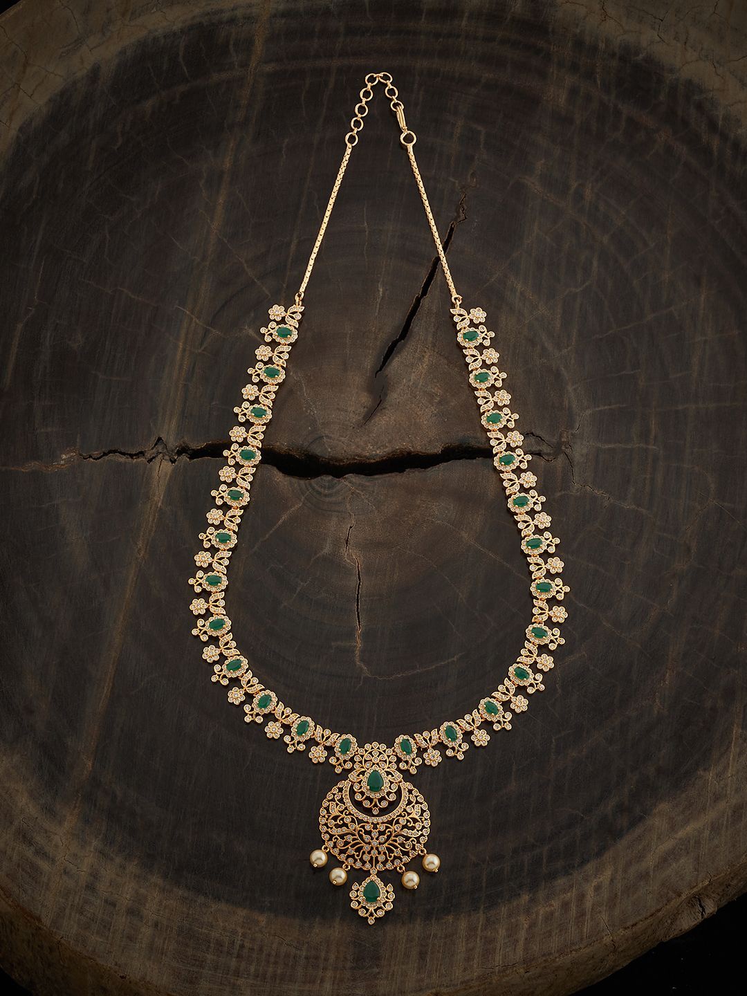 

Kushal's Fashion Jewellery Copper Gold-Plated Necklace