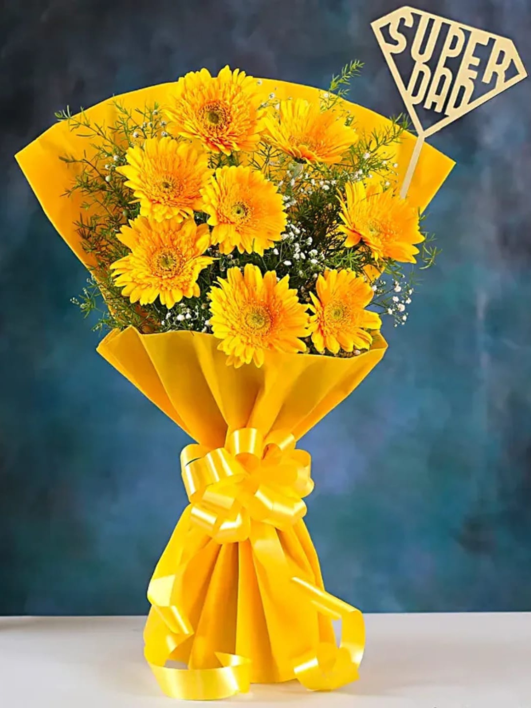 

fnp Gerberas Fresh Flower Boquet, Yellow