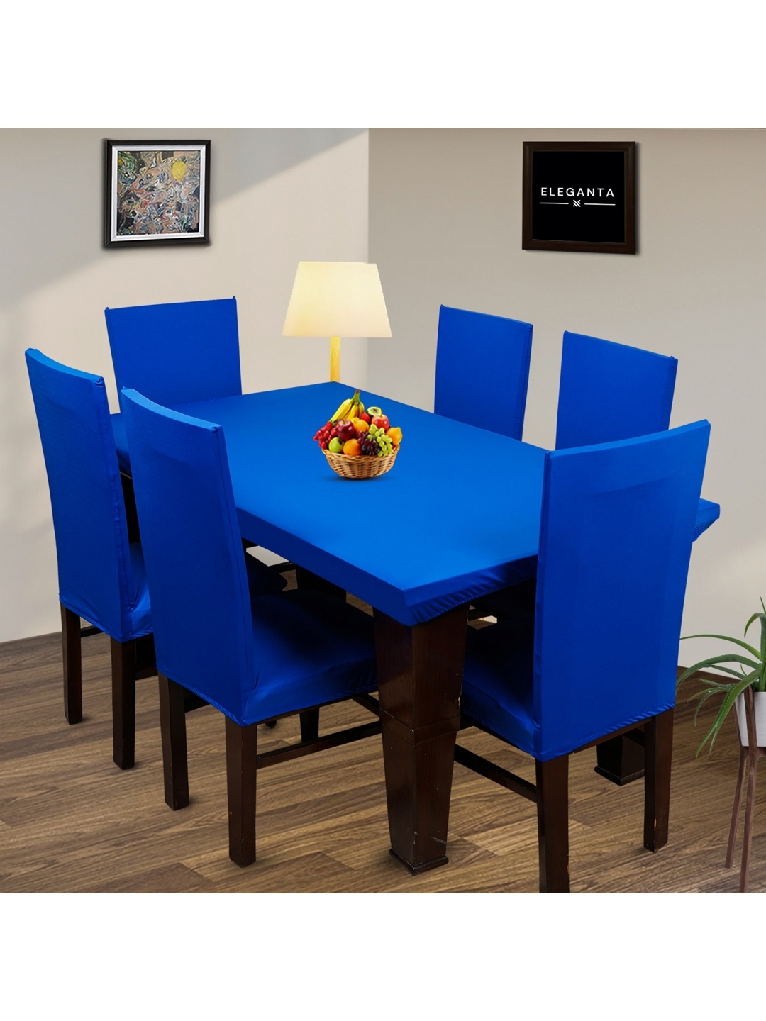

Eleganta Blue Anti-Slip 4-Seater Table Cover