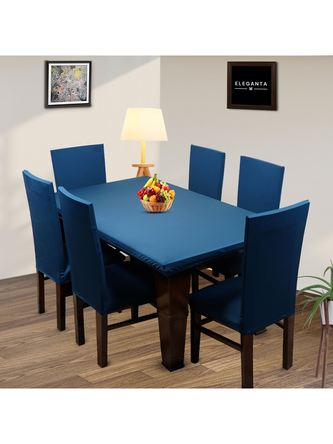 

Eleganta Teal Anti-Slip 4-Seater Table Cover