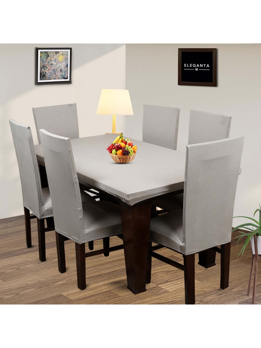 

Eleganta Grey Anti-Slip 8-Seater Table Cover