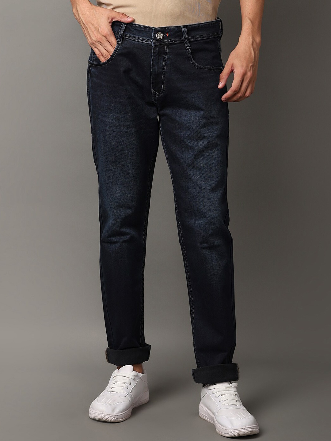 

V-Mart Men Slim Fit Jeans, Blue