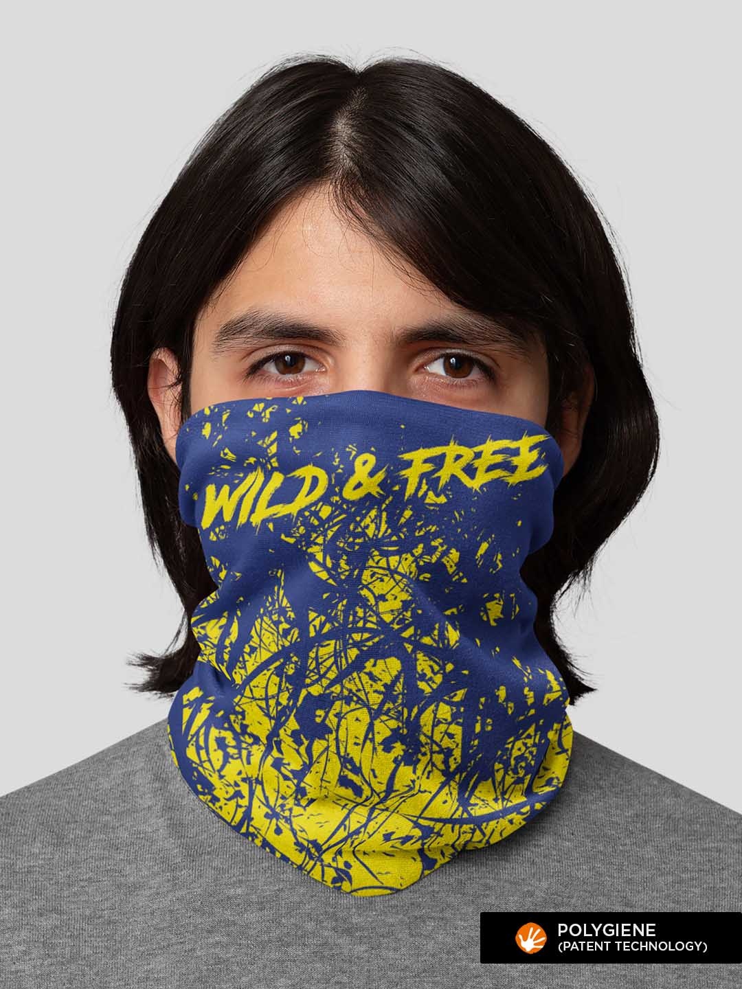 

WANDERLOOMS Unisex Bandana Headband, Blue