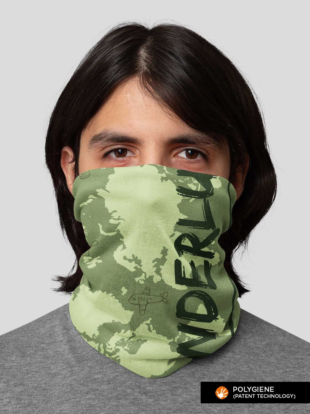 

WANDERLOOMS Unisex Bandana Headband, Green