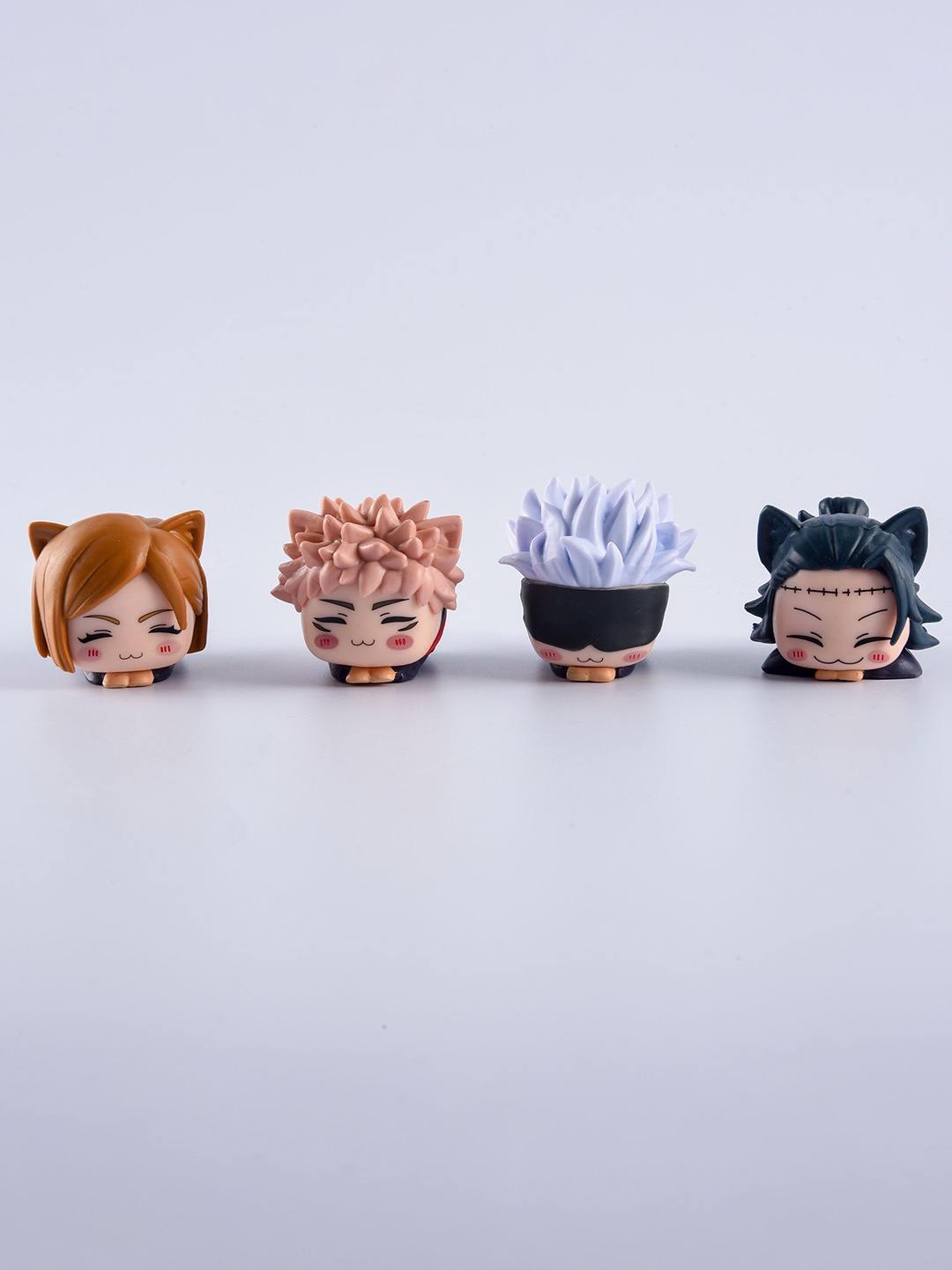 

COMICSENSE Jujutsu Kaisen Anime Chibi Itadori Figurine Toy, Black