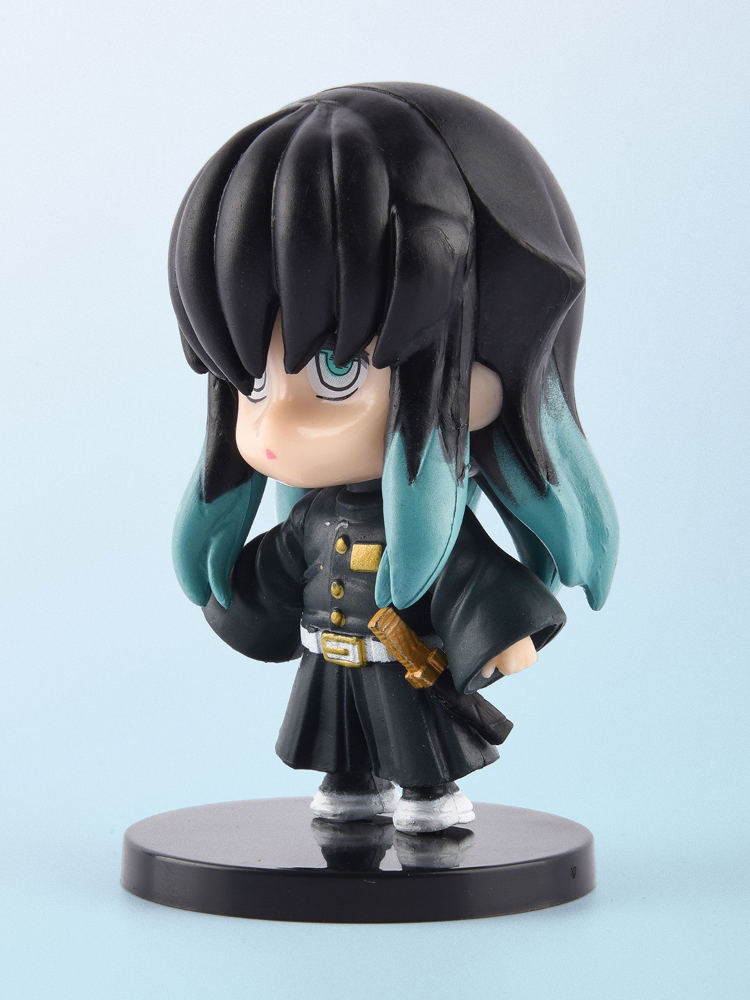 

COMICSENSE Demon Slayer Anime Muichiro Tokito Mist Pillar Figurine Toys, Black