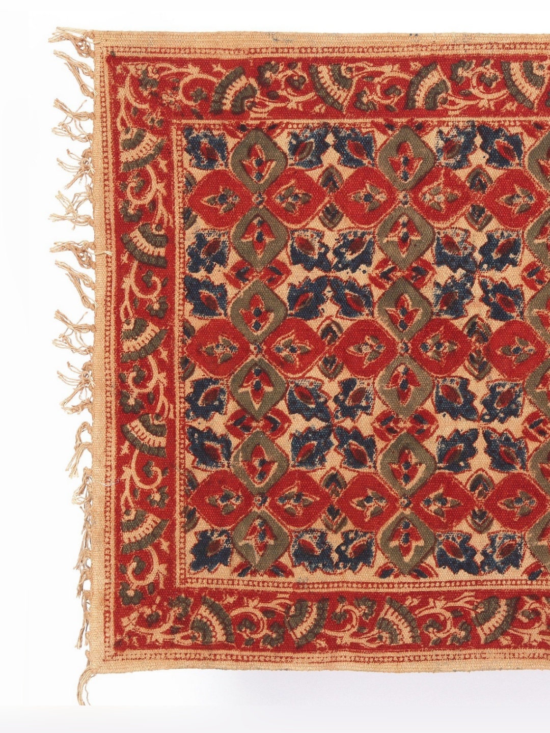 

Exotic India Beige Abstract No Shredding Other Carpet