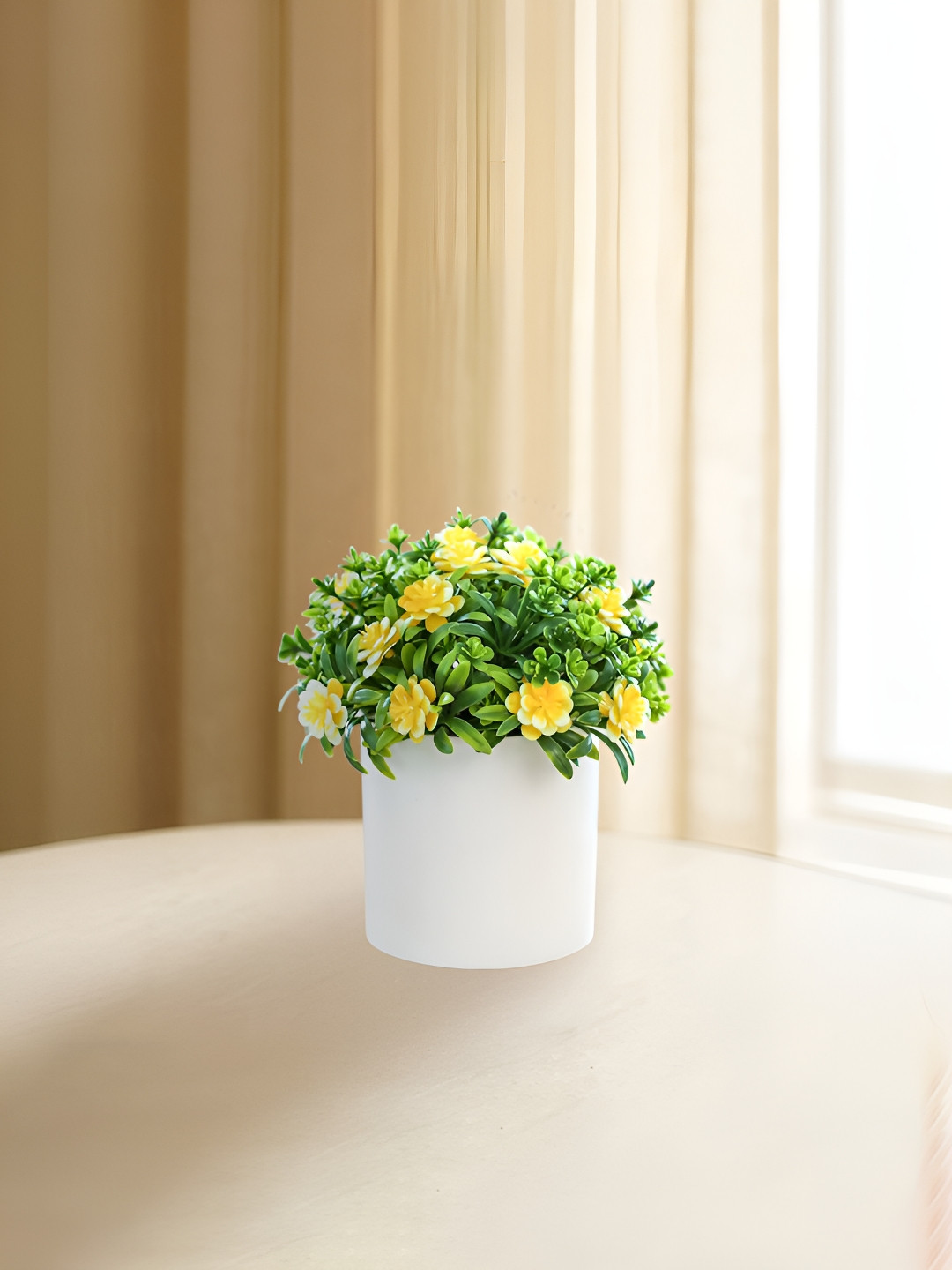 

Ekhasa Green 1 Pieces Artificial Flower With Pot