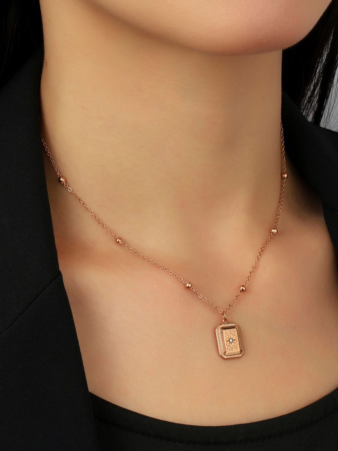 

SALTY Necklace, Rose gold