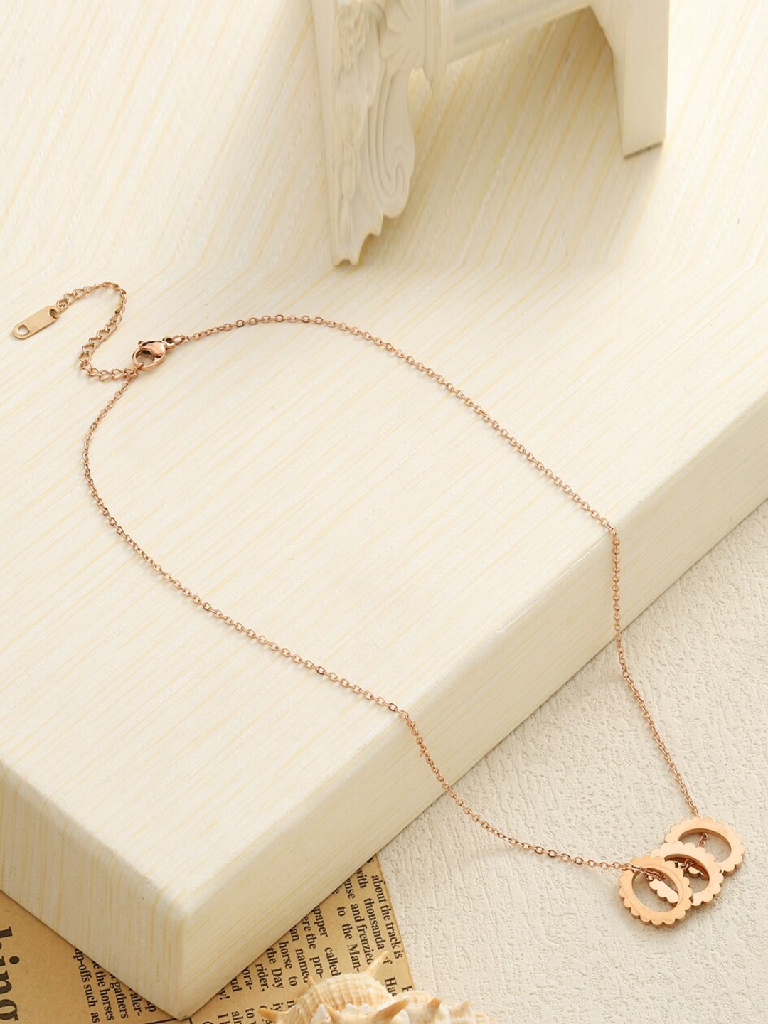 

SALTY Necklace, Rose gold