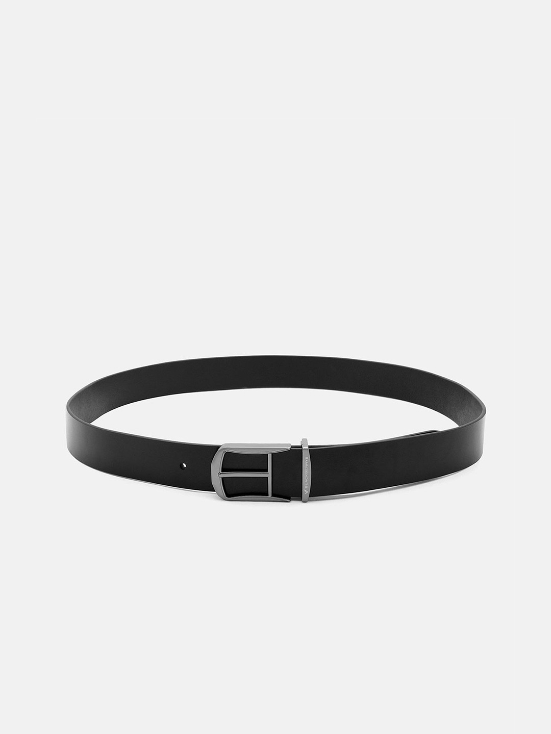 

Blackberrys Men Leather Formal Belt, Black