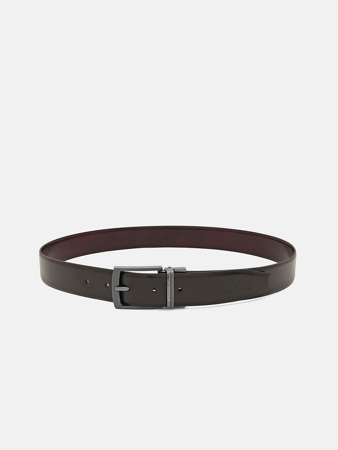 

Blackberrys Men Leather Reversible Formal Belt, Black