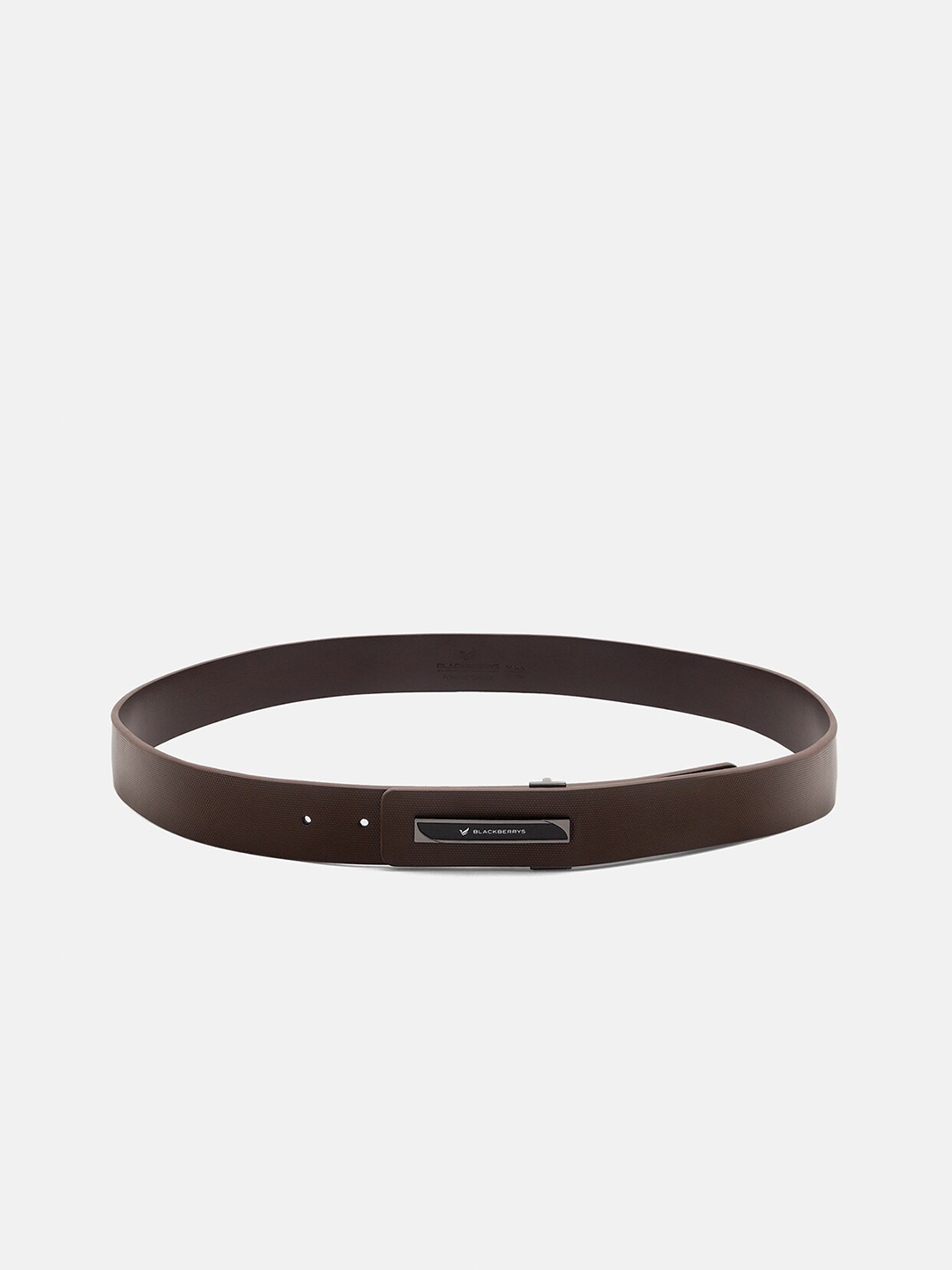 

Blackberrys Men Leather Formal Belt, Brown