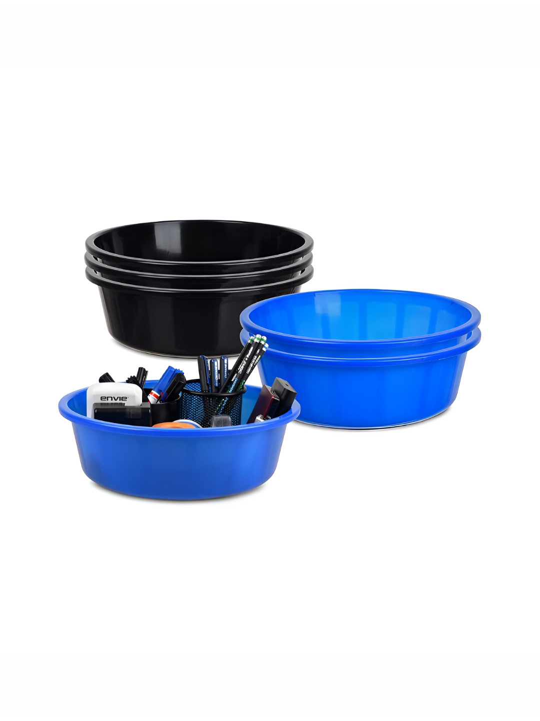 

Kuber Industries Black Set of 6 Regular Desk Organiser Organisers