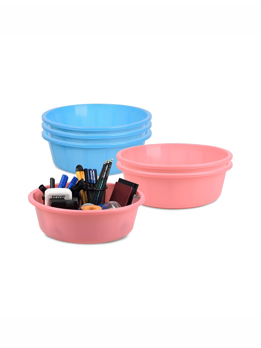 

Kuber Industries Set of 6 Regular Desk Organiser, Blue
