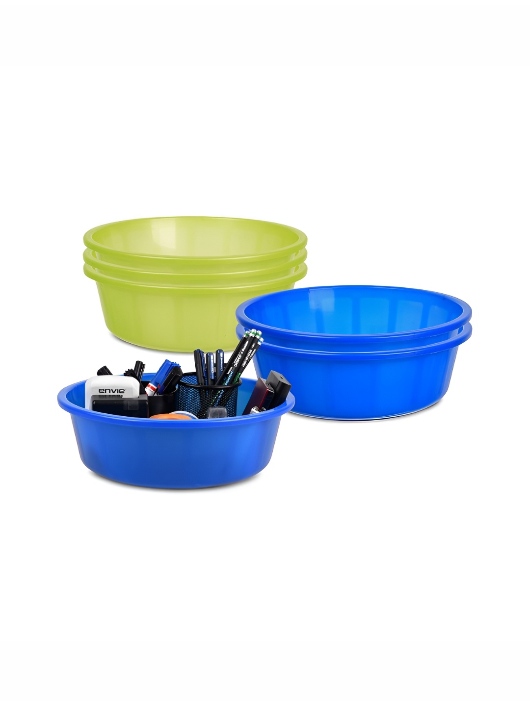 

Kuber Industries Set of 6 Regular Desk Organiser, Green