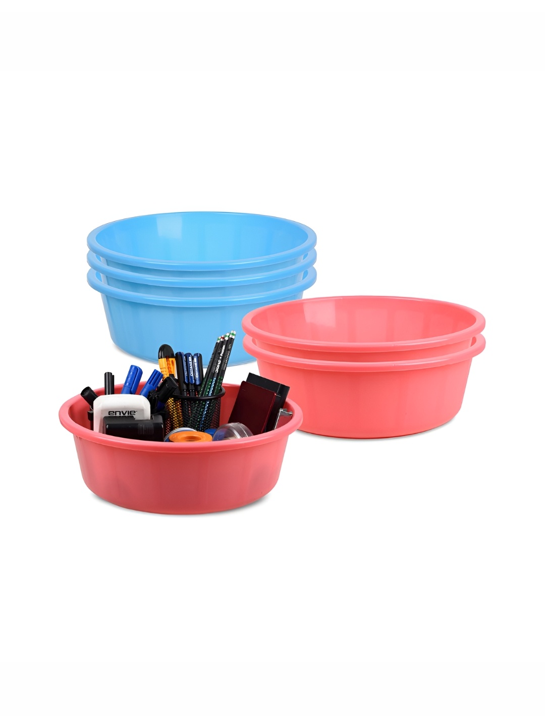 

Kuber Industries Blue Set of 6 Regular Desk Organiser