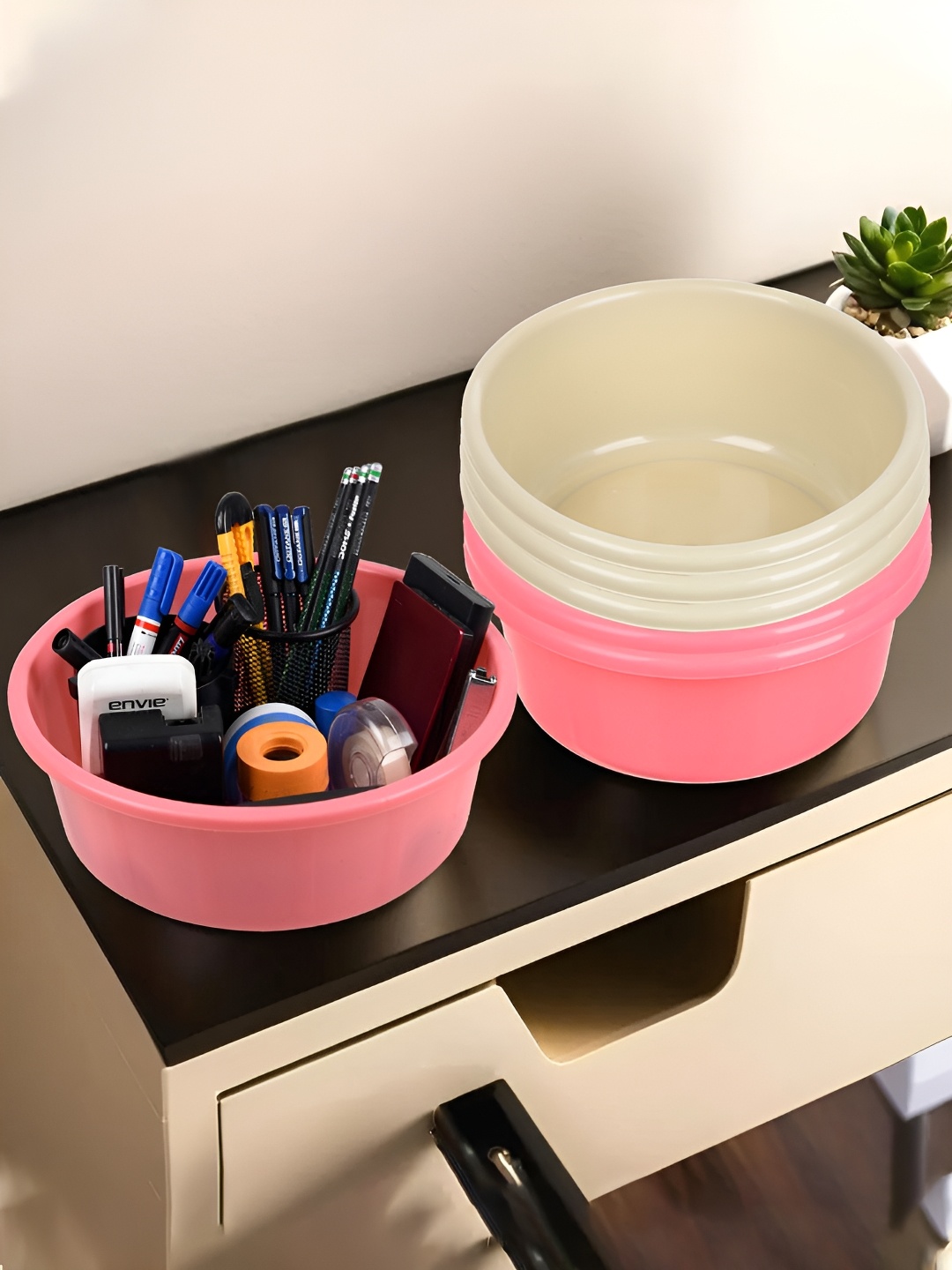 

Kuber Industries Blue Set of 6 Regular Desk Organiser