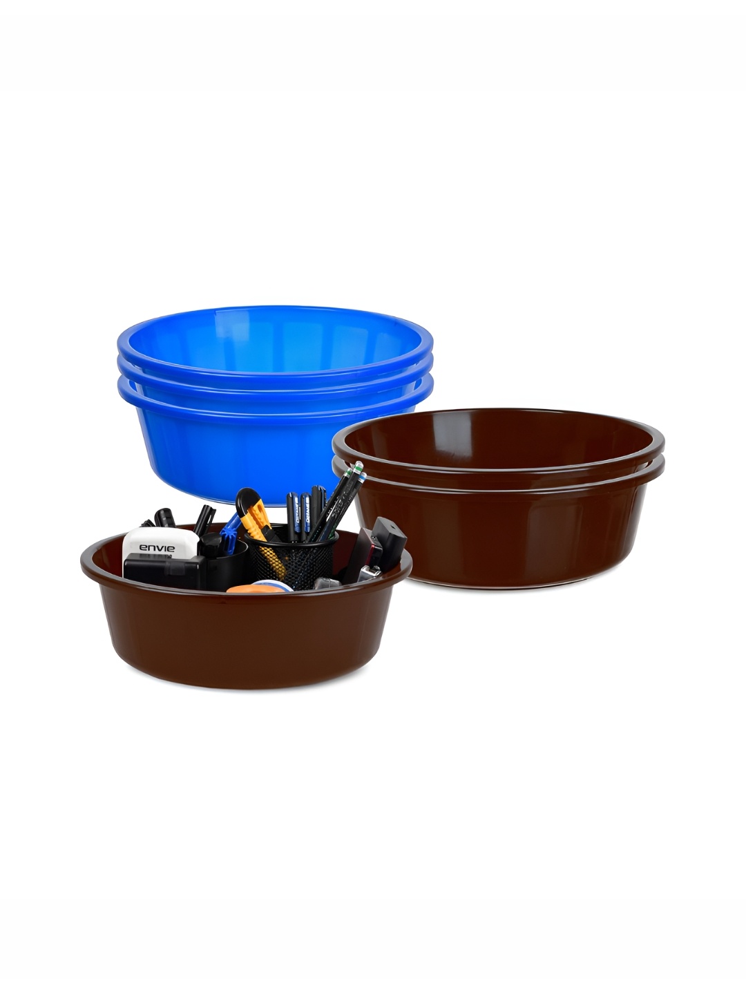 

Kuber Industries Blue Set of 6 Regular Desk Organiser Organisers