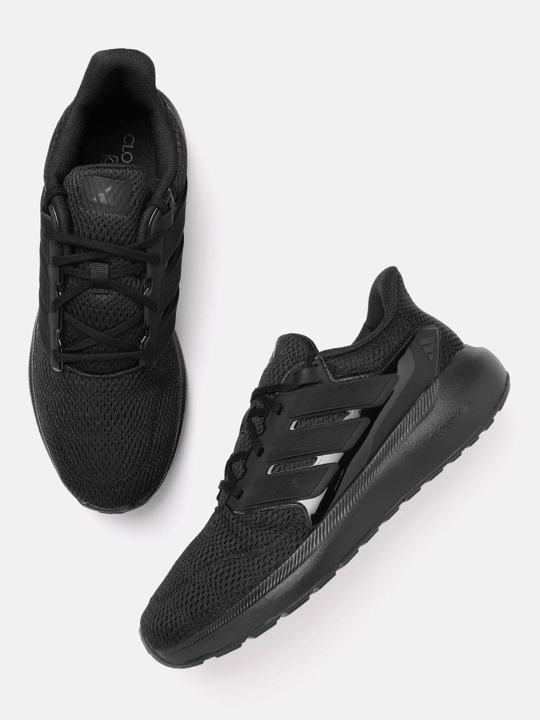 

ADIDAS Men Woven Design Ultimashow 2.0 Running Shoes, Black