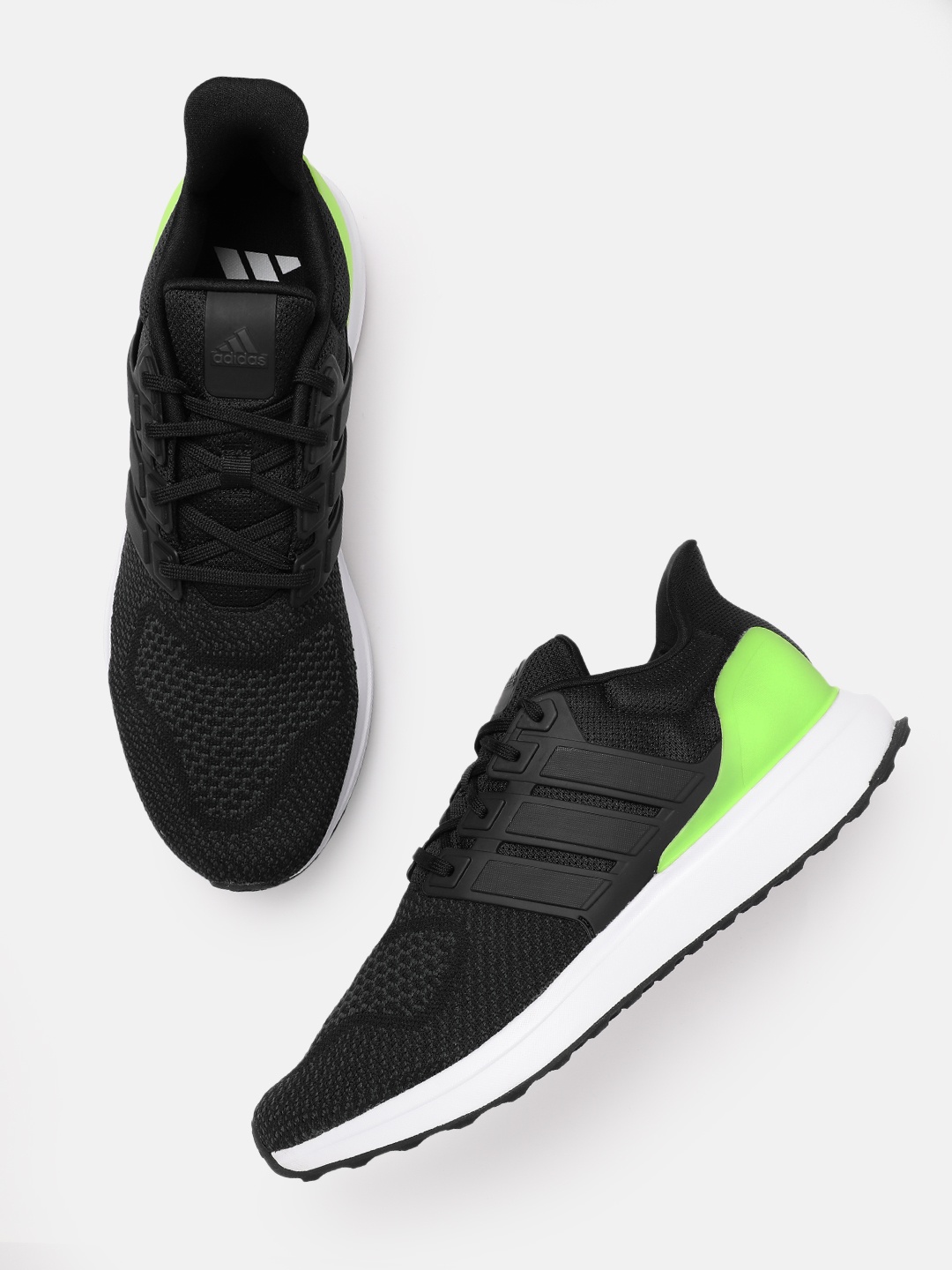 

ADIDAS Men Woven Design Ubounce DNA Running Shoes, Black
