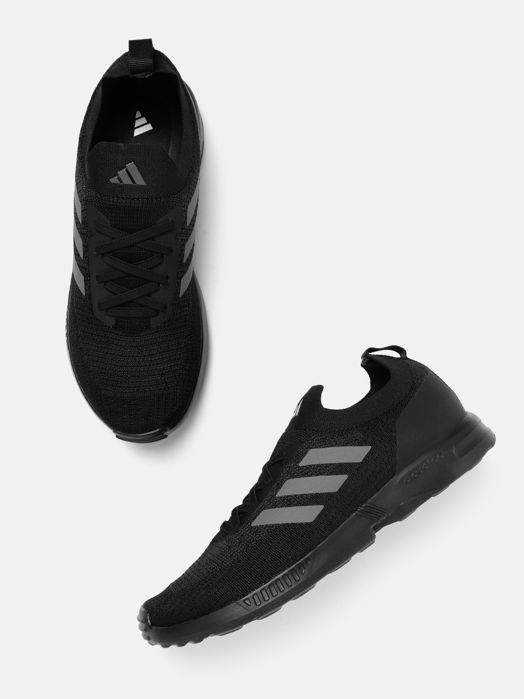 

ADIDAS Men Comfrt Stride Walking Shoes, Black