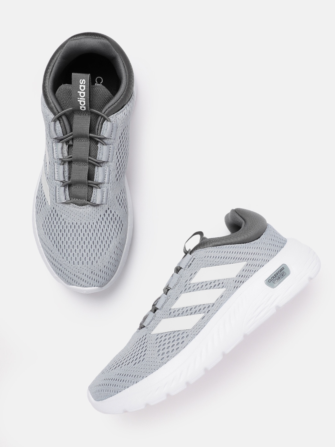 

ADIDAS Men Cloudfoam Comfy Sneakers, Grey