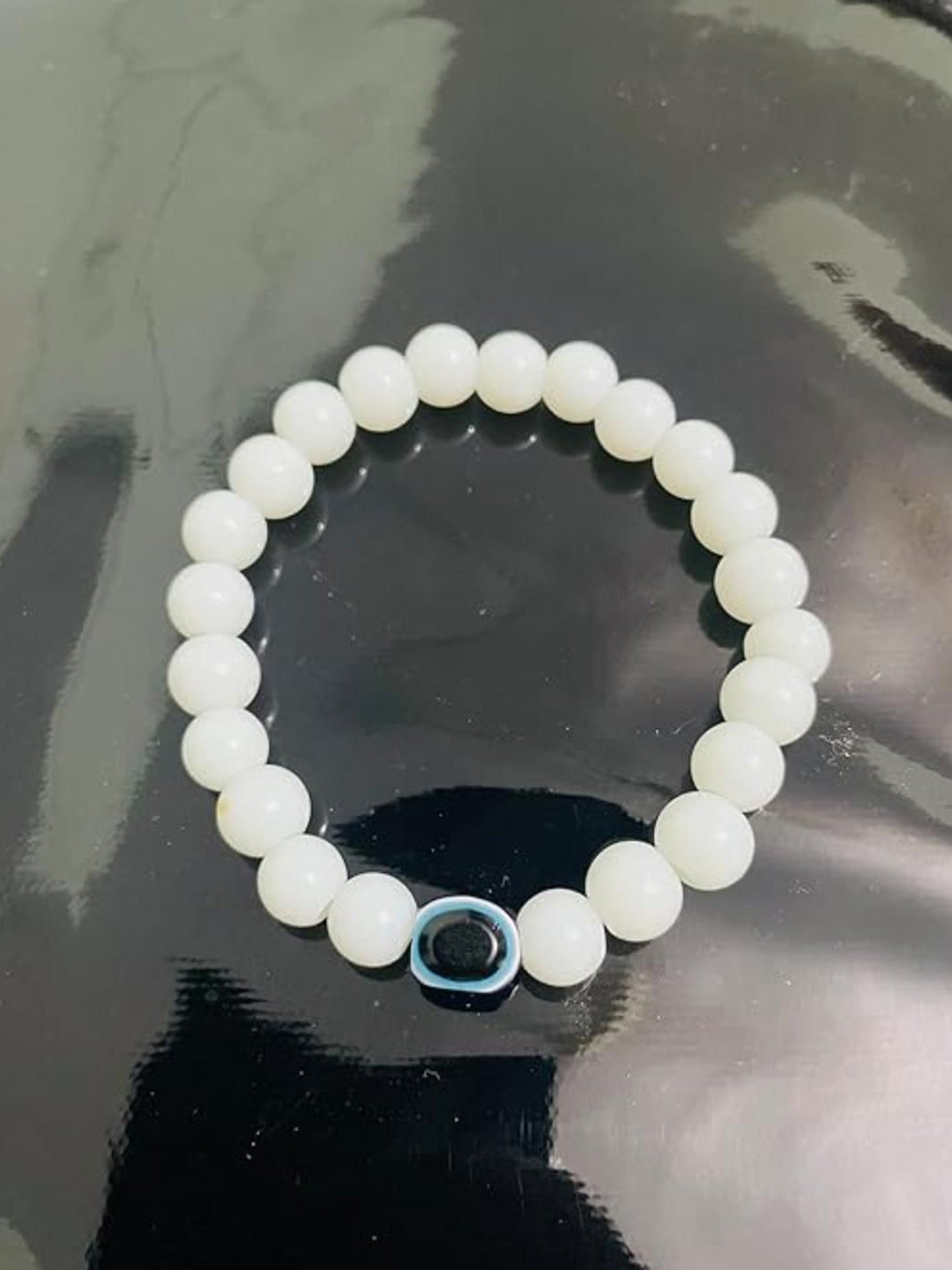 

DN Creation Women Sterling Silver Bracelet, White