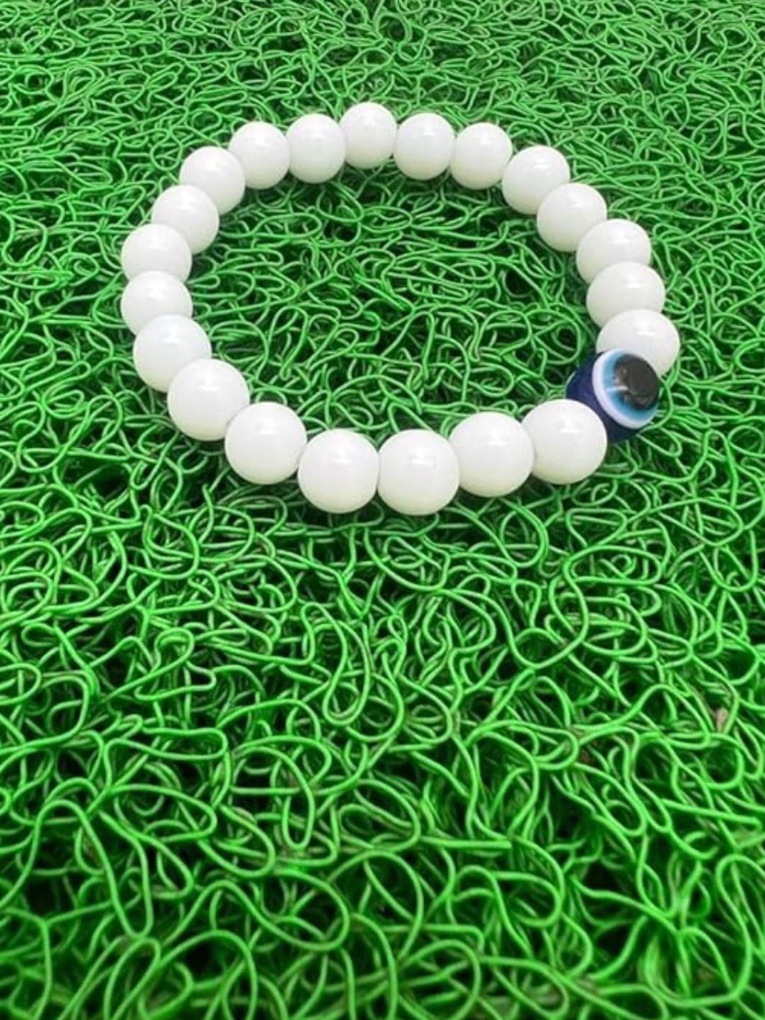 

DN Creation Women Sterling Silver Bracelet, White