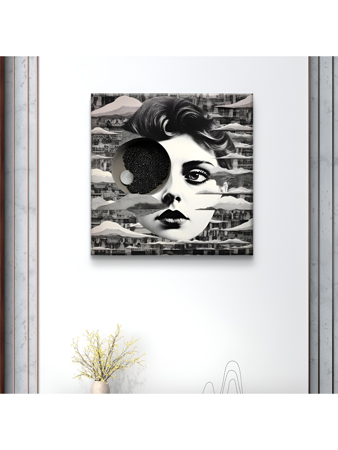 

SAF Black & White 1 Piece Canvas Other Wall Paintings