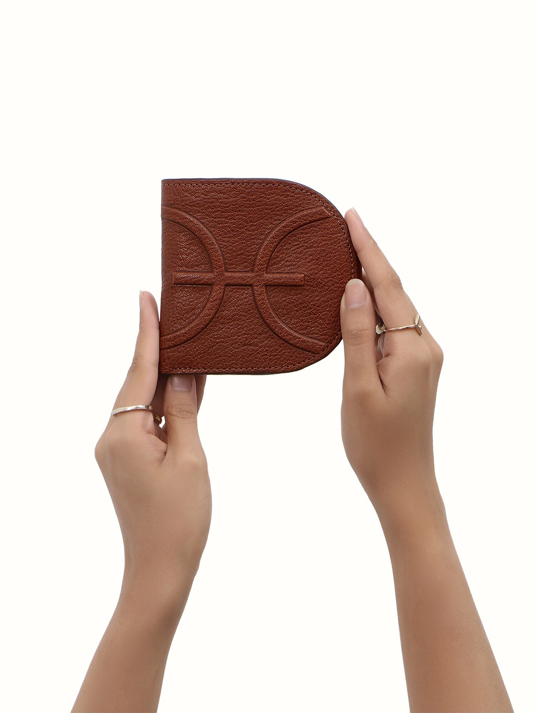 

Hidesign Marrakech W1 Textured Leather Two Fold Wallet, Tan