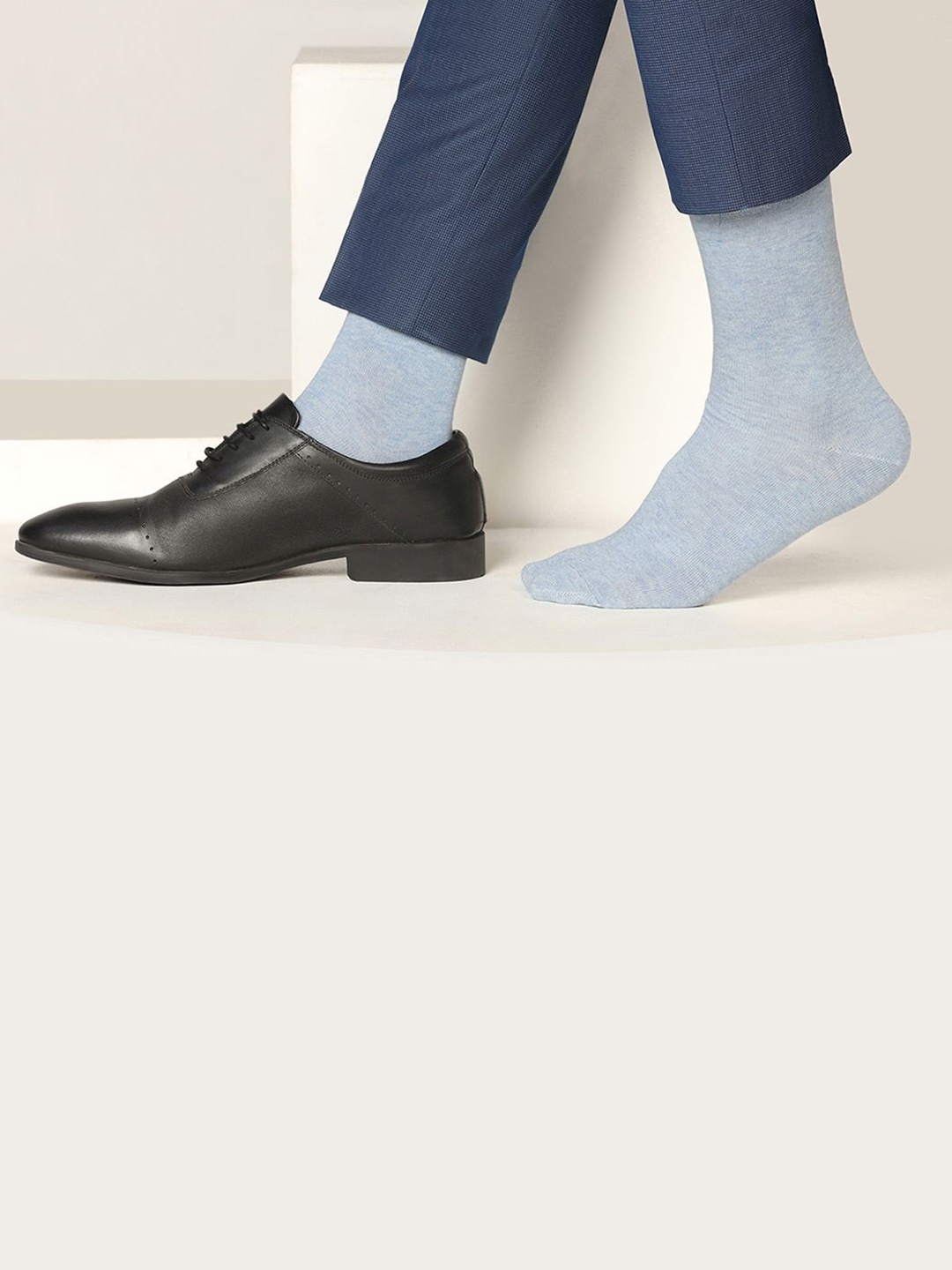 

Blackberrys Men Calf-Length Socks, Blue