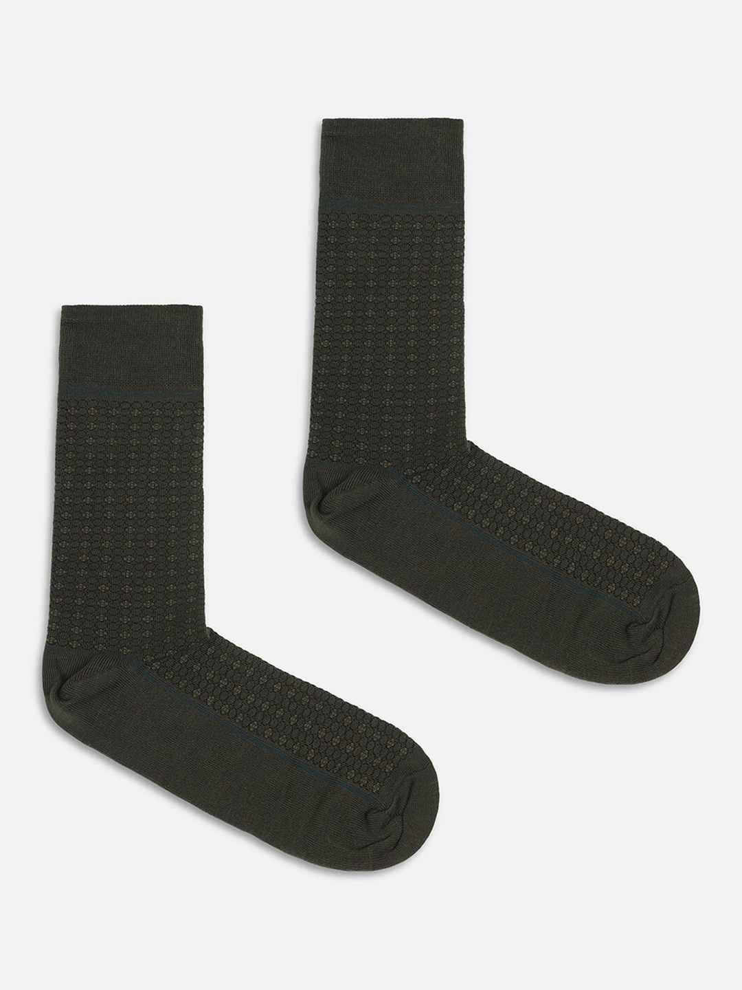 

Blackberrys Men Calf-Length Socks, Olive