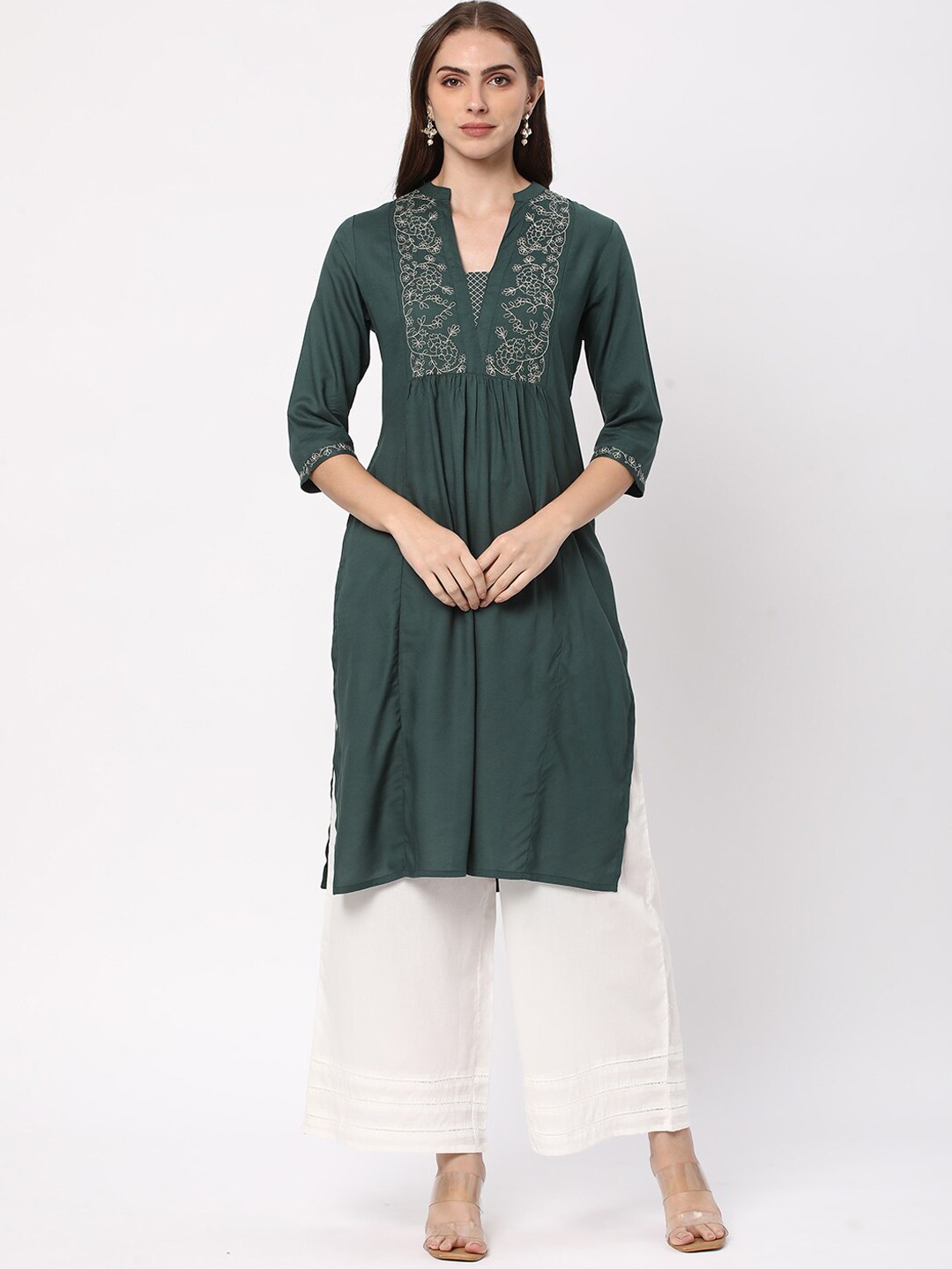 

R&B Women Kurta, Green