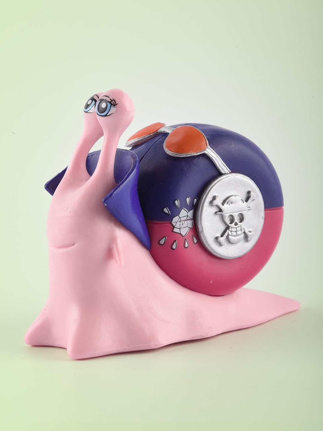 

COMICSENSE Kids Purupurupuru Small Snail Figurine, Pink