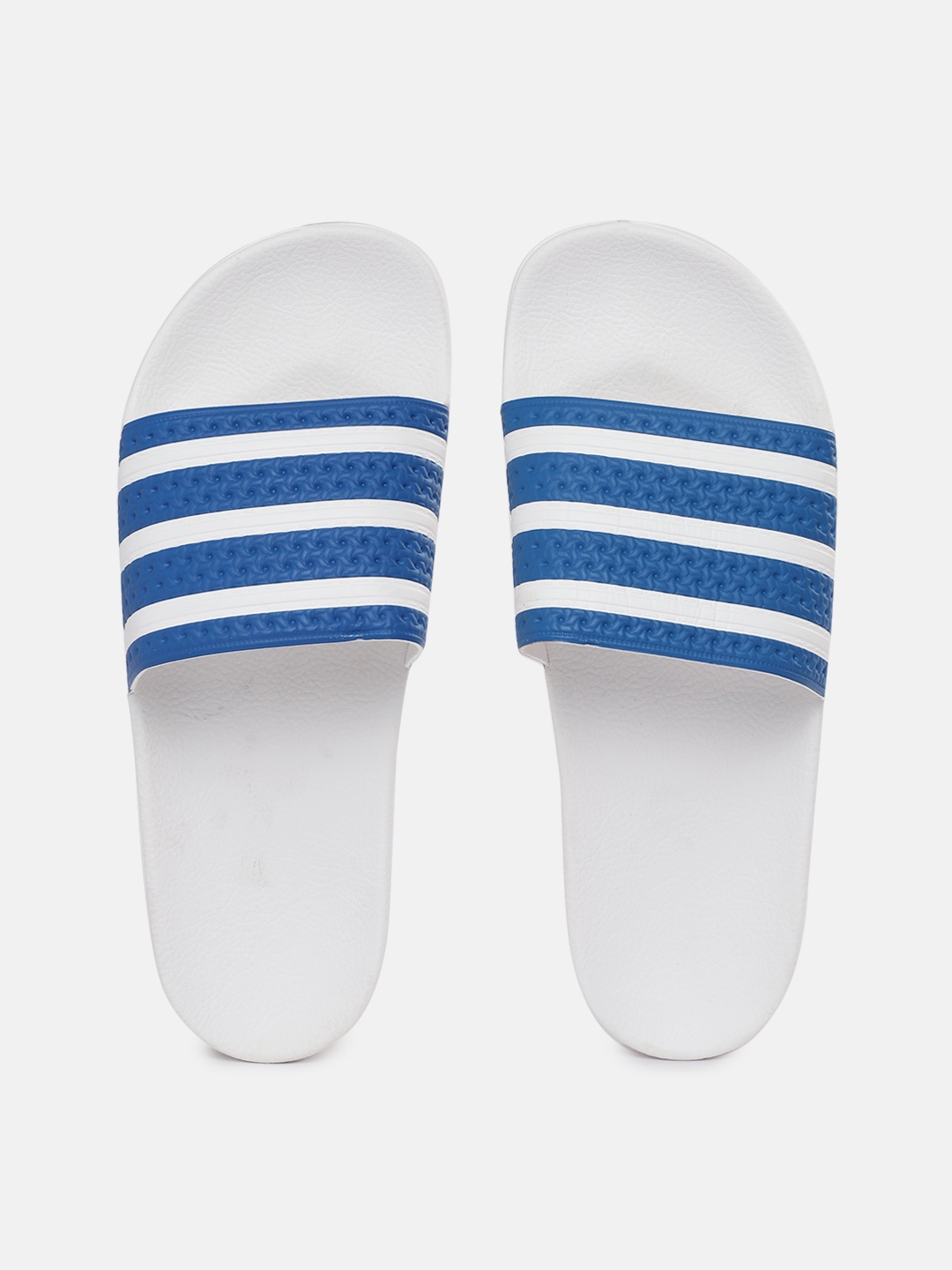 

ADIDAS Originals Men Adilette Striped Sliders, Blue