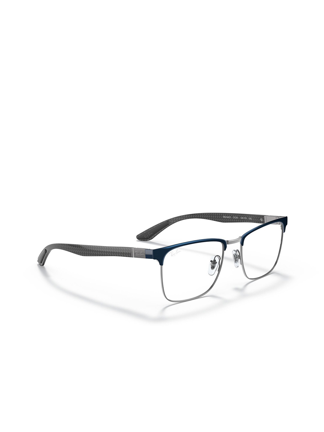 

Ray-Ban Unisex Square Blue Frames - 0RX8421312454, Grey